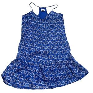 Old Navy Summer dress, blue w/spaghetti straps size Small Petite